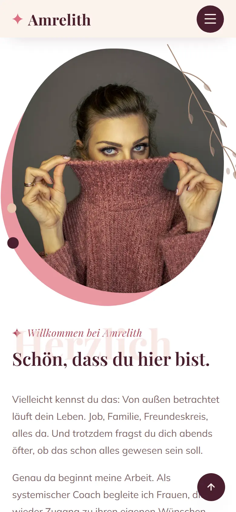 Das Template Amrelith auf dem Telefon