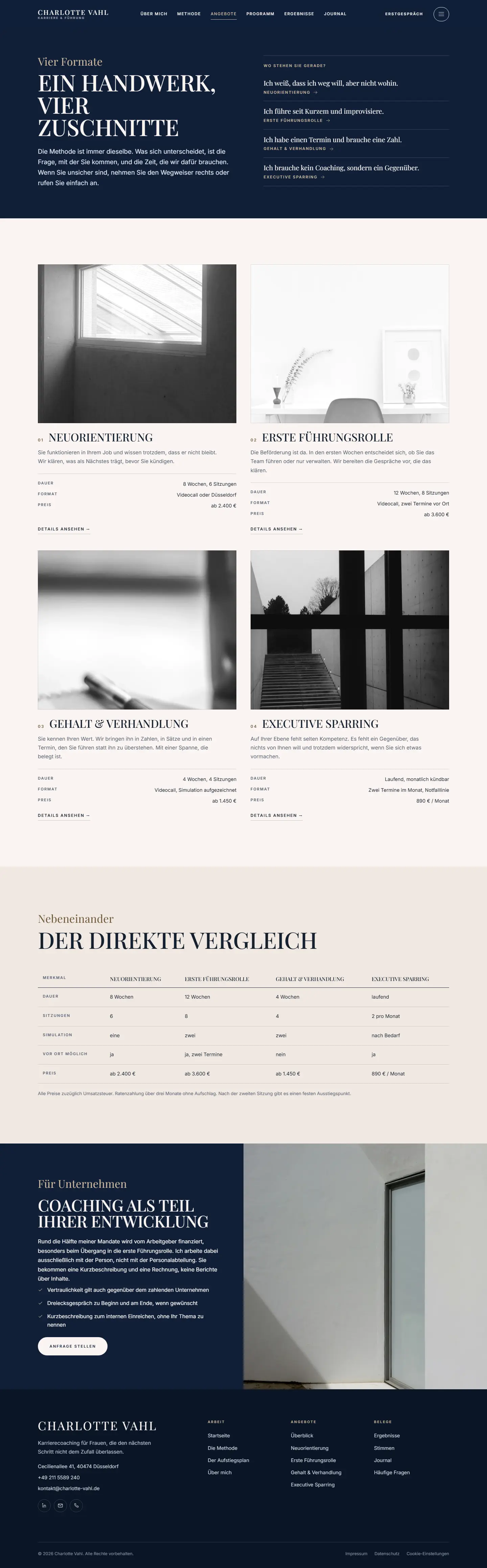 Angebote des Templates Klarstand