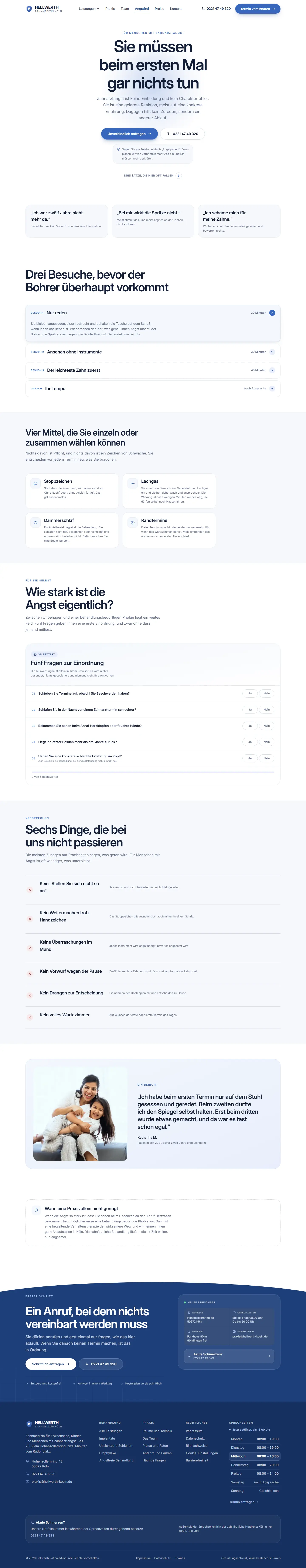 Unterseite des Templates Hellwerth