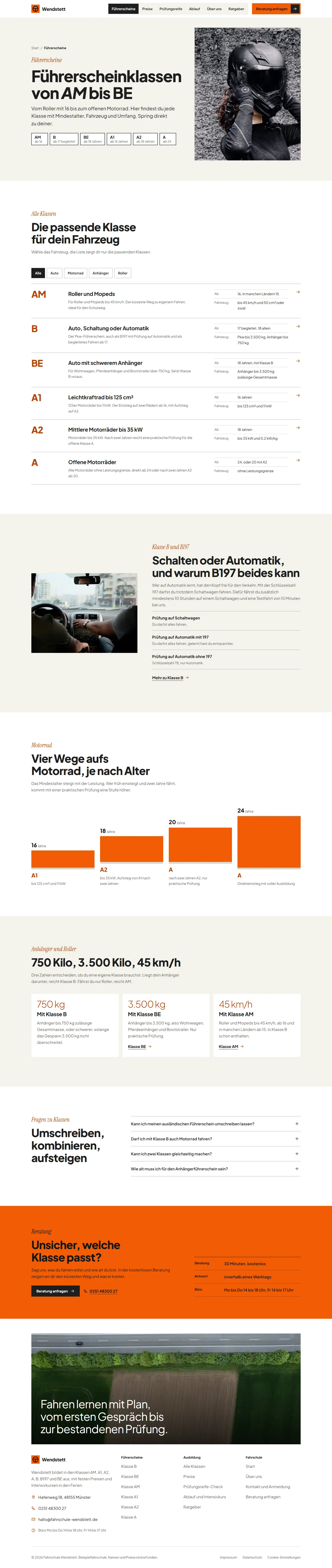 Führerscheine, Unterseite des Templates Wendstett