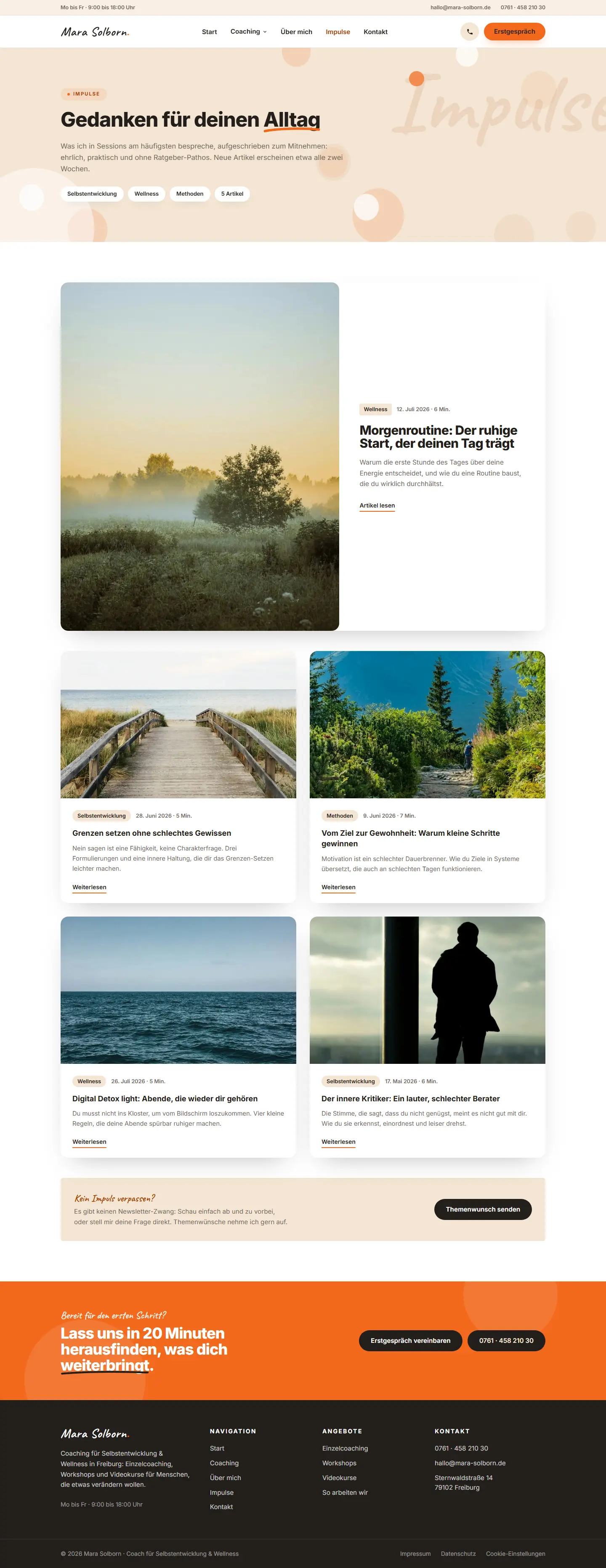 Impulse des Templates Solborn