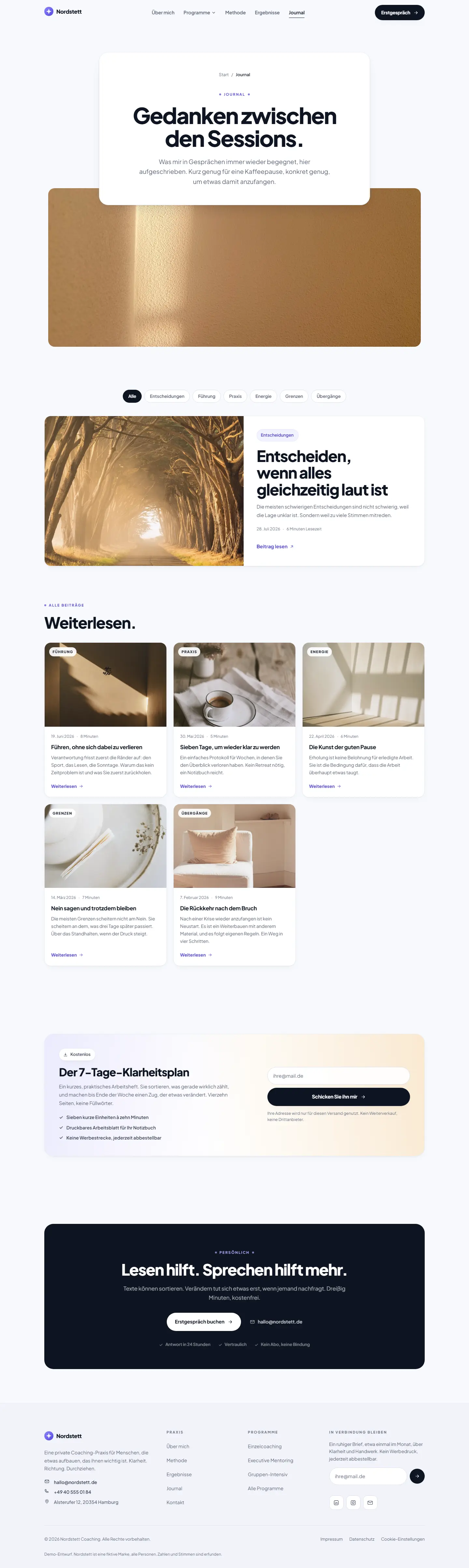 Journal des Templates Nordstett