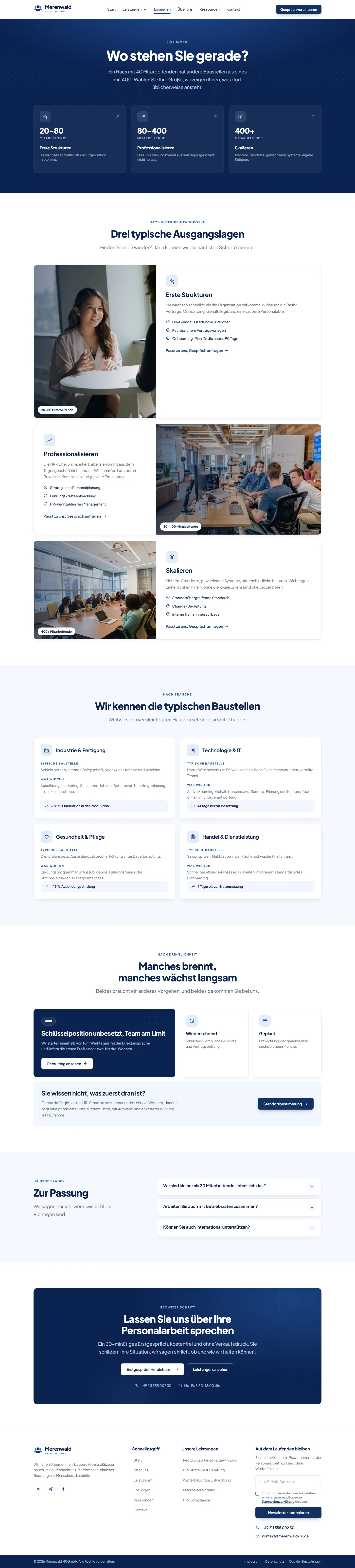 Unterseite des Templates Merenwald