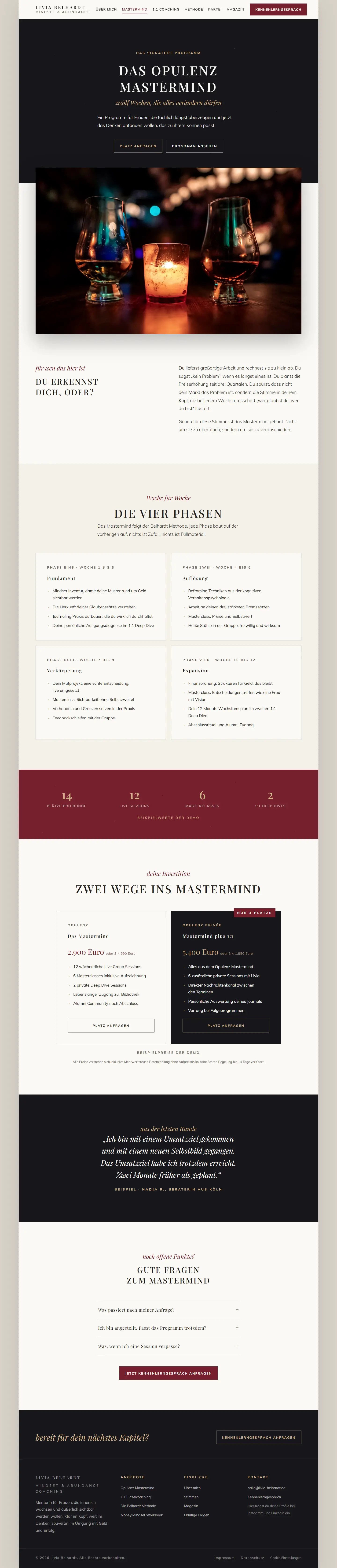 Das Mastermind des Templates Belhardt