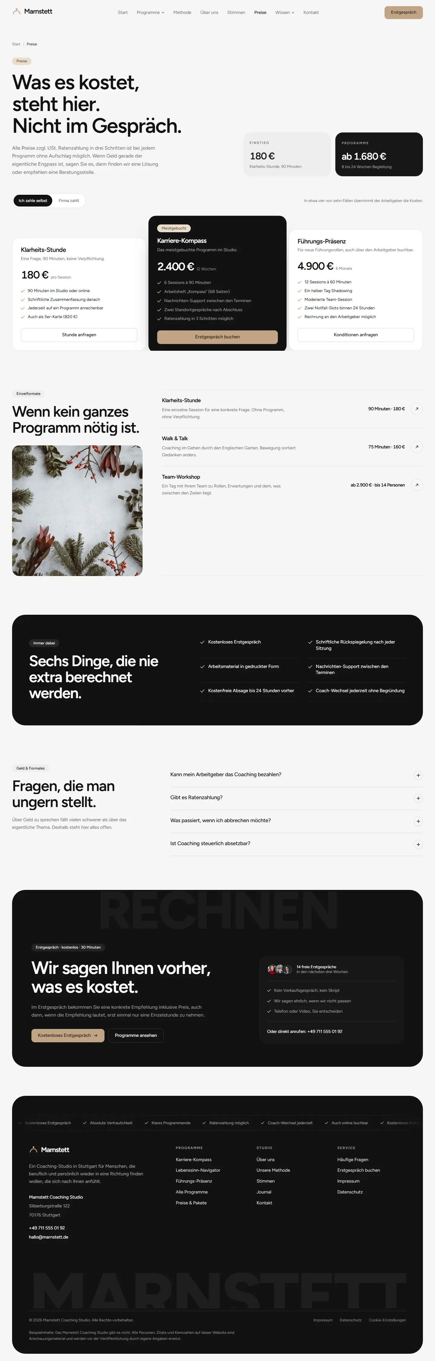 Weitere Unterseite des Templates Marnstett