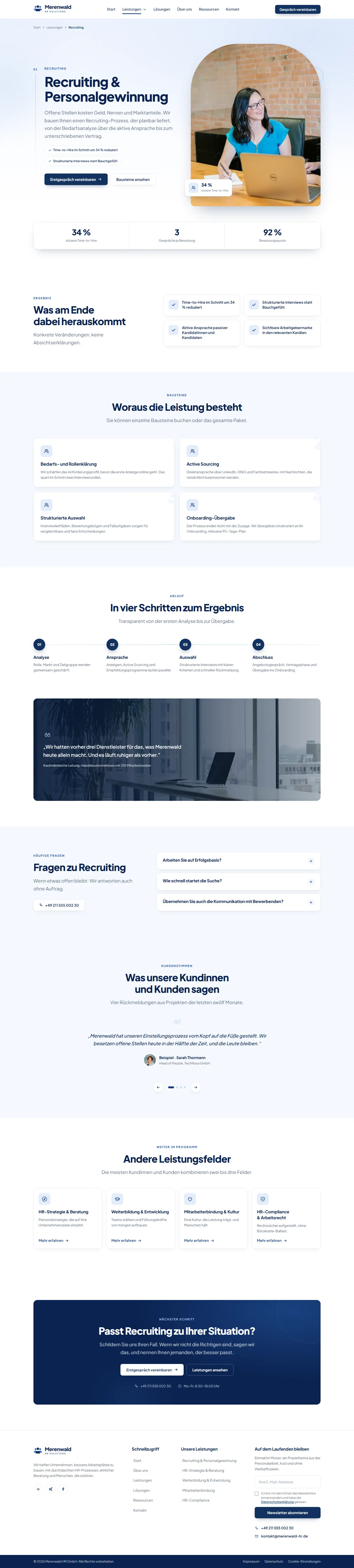 Leistungsdetail des Templates Merenwald