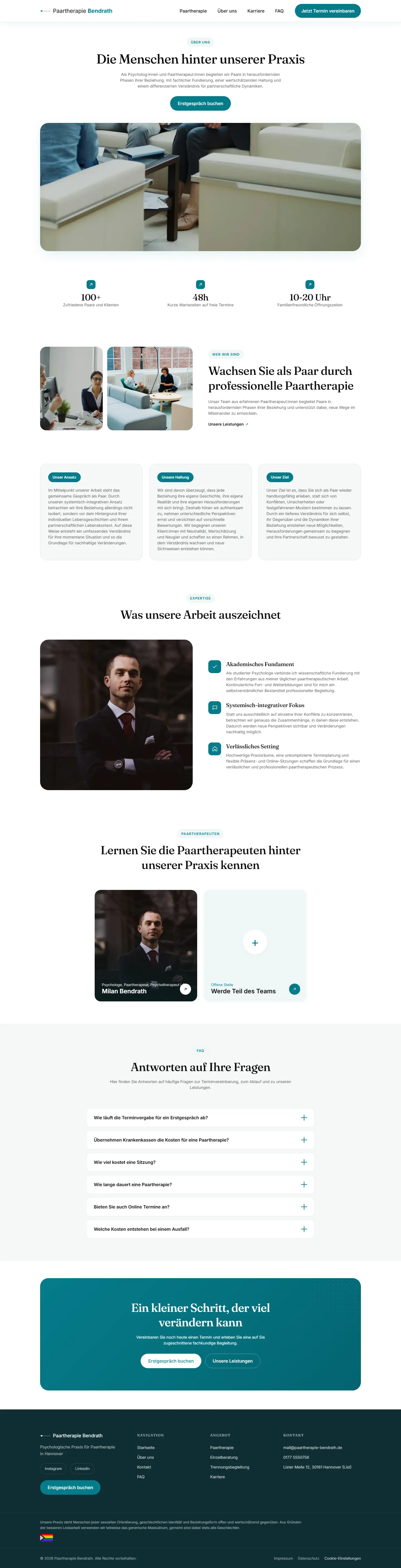 Über uns des Templates Bendrath